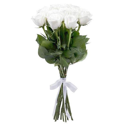 11 White Roses